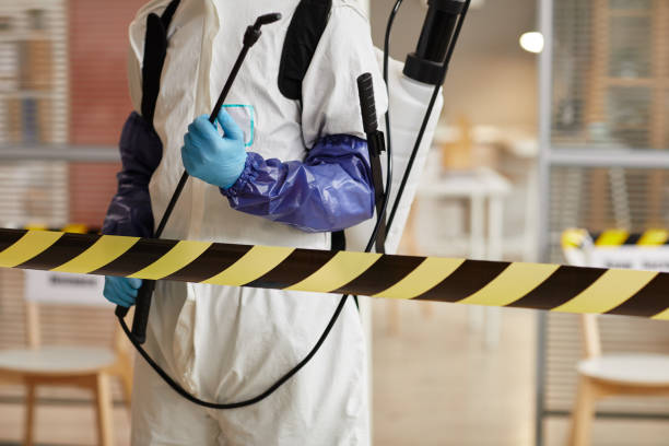 Professional Blood Cleanup technician working in Sandy Spring, MD